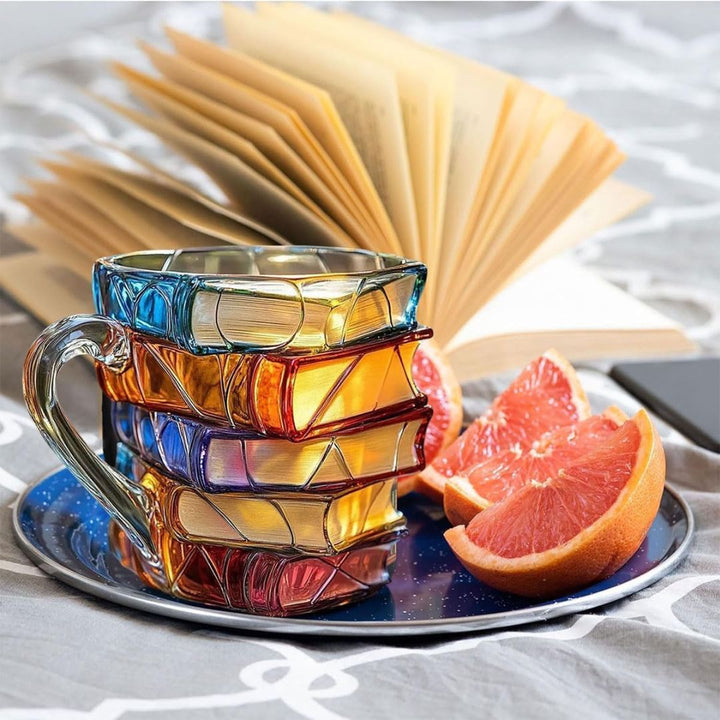 Unique 3D Mug for Literature Lovers