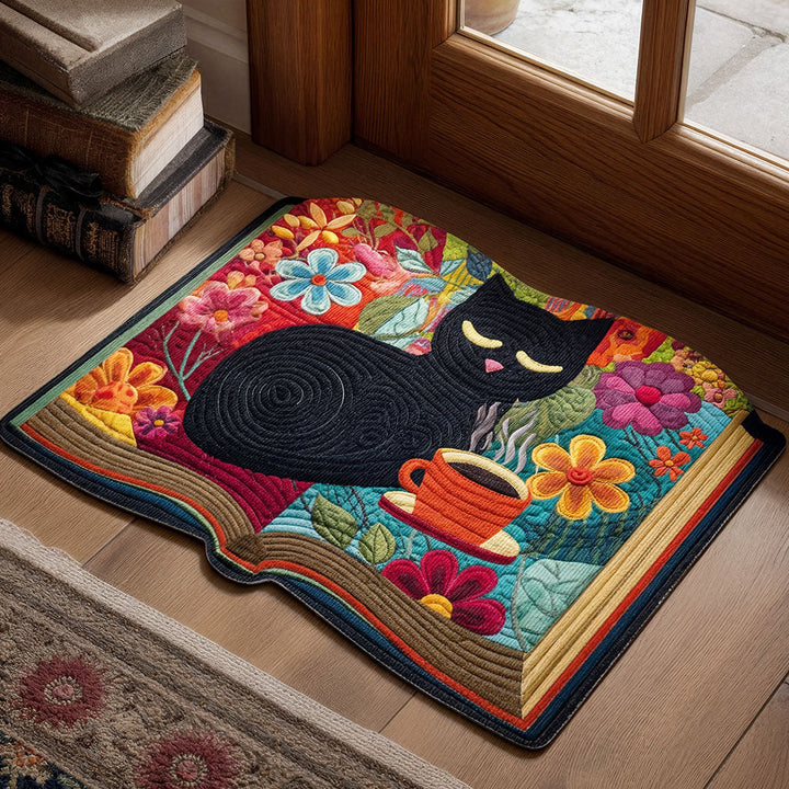 Personalized Cat-Shaped Doormat