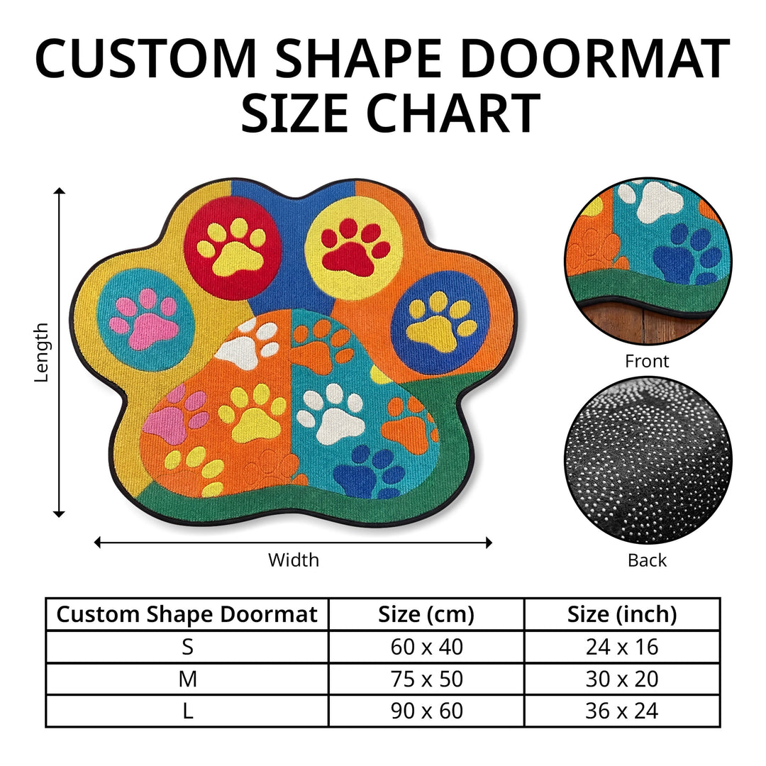 Largemouth Bass Shaped Custom Doormat