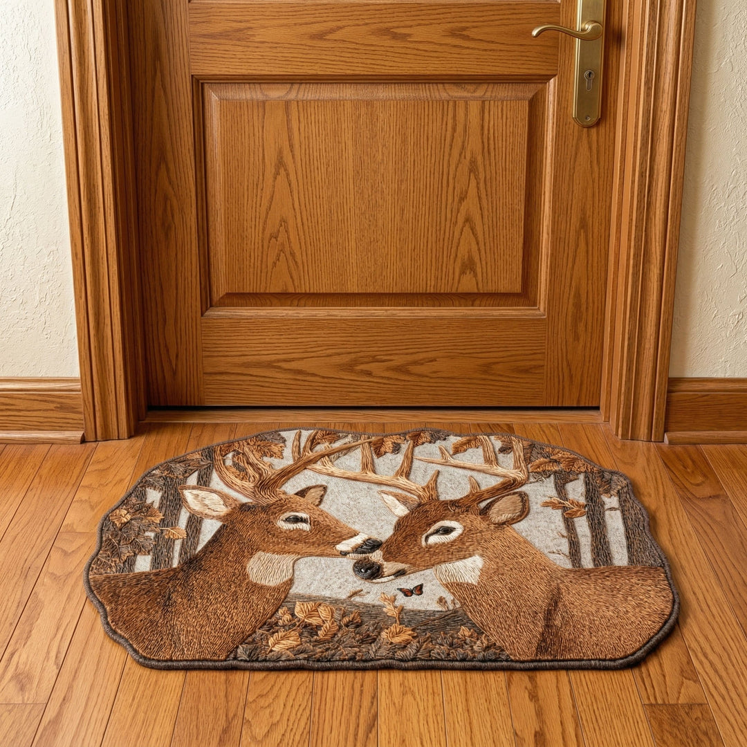 Custom Shaped Deer Harmony Doormat - NCU0NNT3085