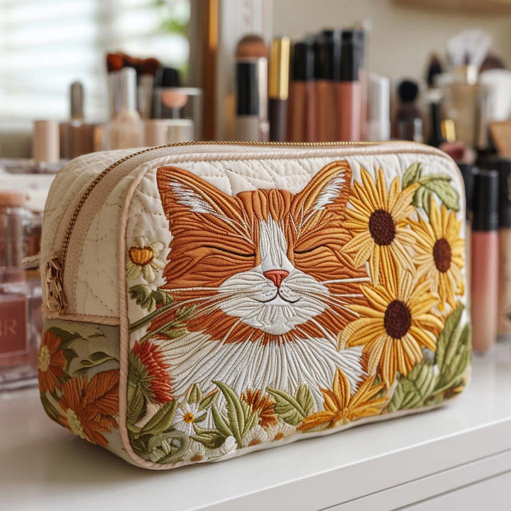 Cozy Companion Quilted Makeup Bag