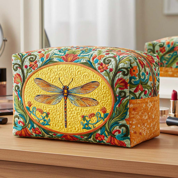 Freedom Flight Quilted Cosmetic Bag