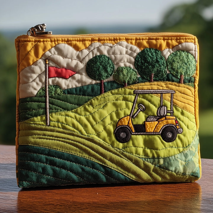 Golf Quilted Pouch