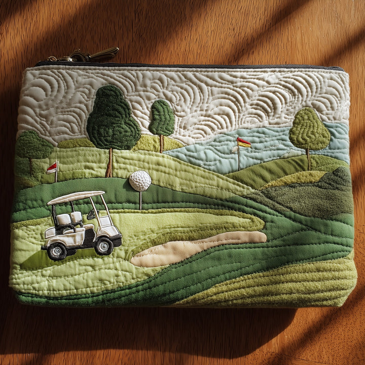 Fairway Dream Quilted Pouch V3