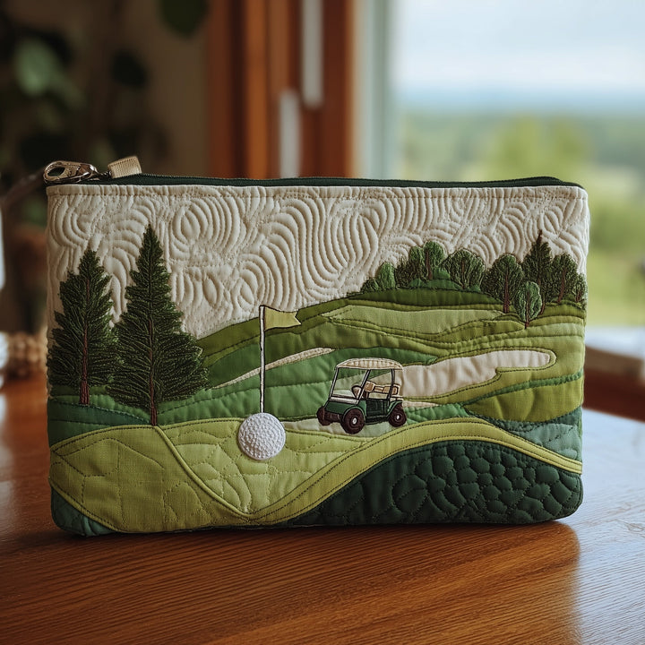 Fairway Dream Quilted Pouch V5
