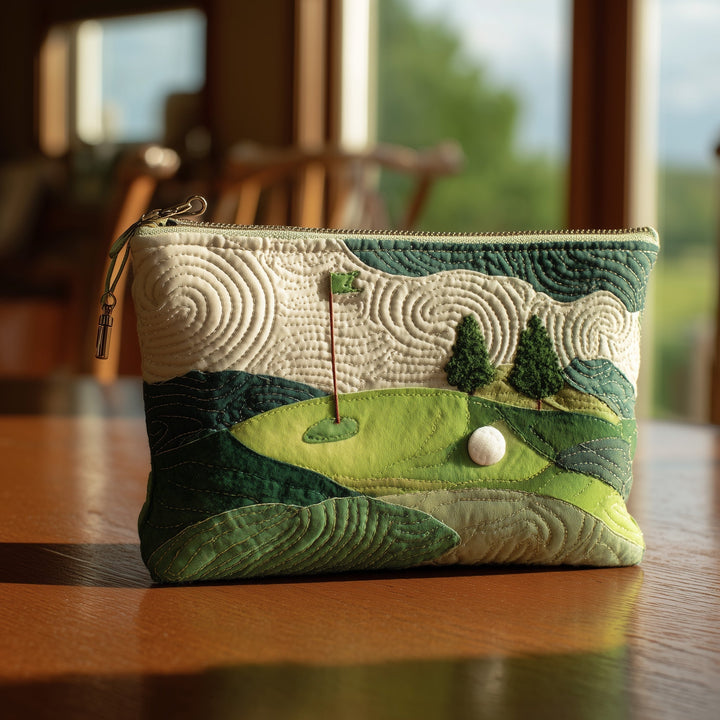 Fairway Dream Quilted Pouch V6