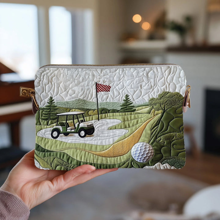 Fairway Dream Quilted Pouch V7