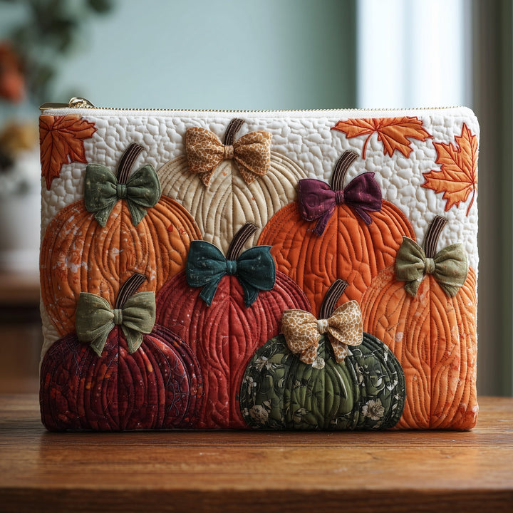 Pumpkin Patch Quilted Pouch V2