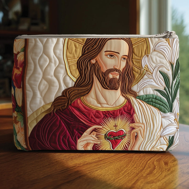 Jesus Quilted Pouch V1