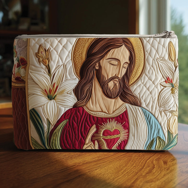 Jesus Quilted Pouch V2