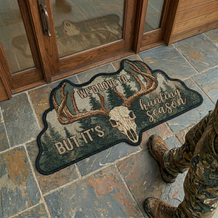 Custom Shaped Welcome Doormat by Hunter