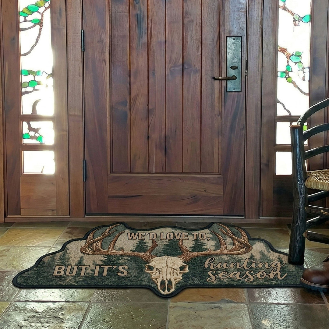 Custom Shaped Welcome Doormat by Hunter