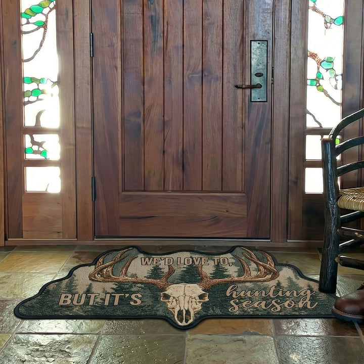 Custom Shaped Welcome Doormat by Hunter