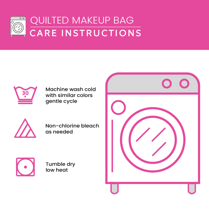Arizona Bloom Quilted Cosmetic Bag
