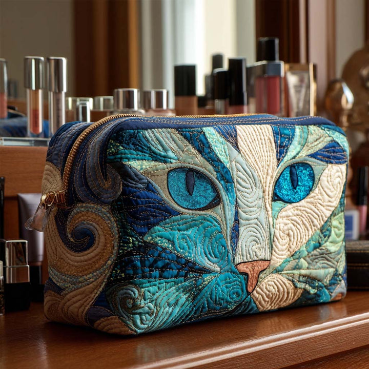 Purfect Day Quilted Cosmetic Bag