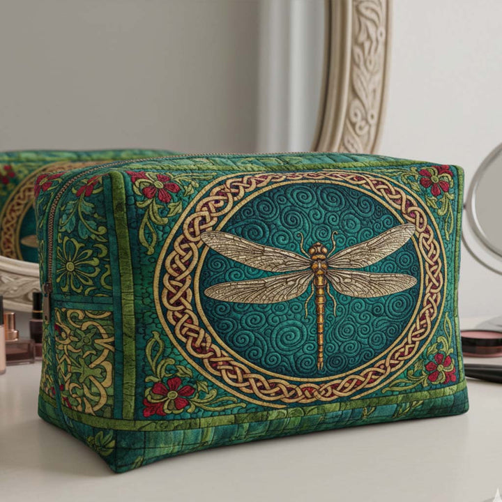 Summer Nymph Quilted Cosmetic Bag