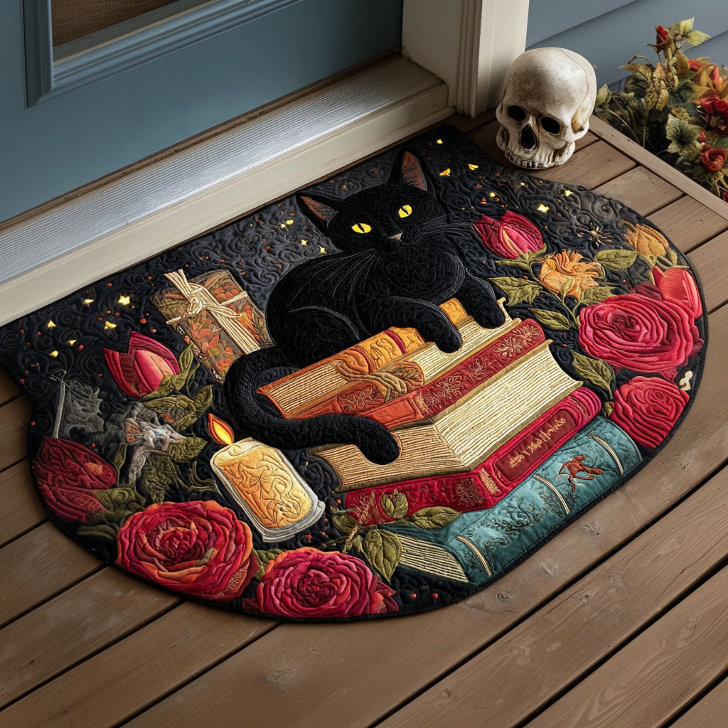 Personalized Cat-Shaped Doormat