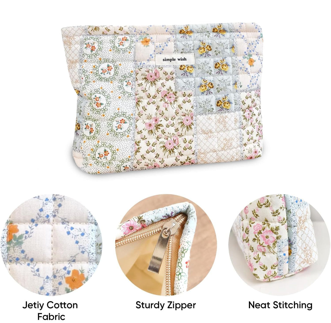 Catitude Quilted Pouch V5